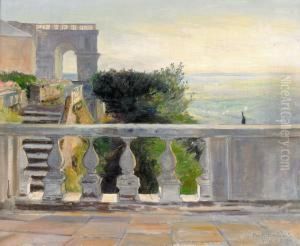 Utsikt Fran Villa D'este by Gottfrid Kallstenius