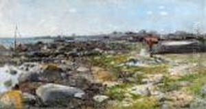 Sommardag Pa Asko by Gottfrid Kallstenius