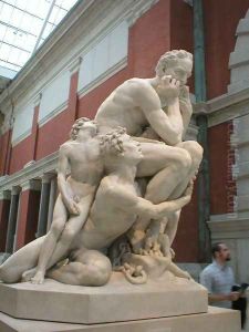Ugolino and his Sons [detail #1] by Jean-Baptiste Carpeaux