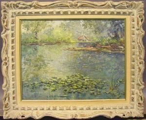 Lily Pond - Spring Vacation by Peter Kalman