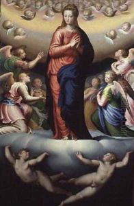 Madonna in Glory by Bernardino Campi