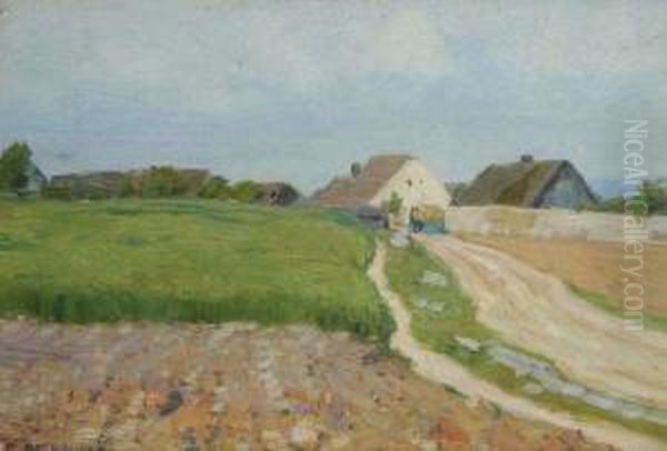 A Summer Landscape With A Road - view 1
