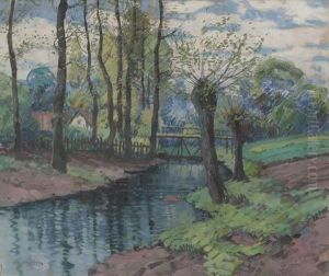 Brook In Spring by Alois Kalvoda