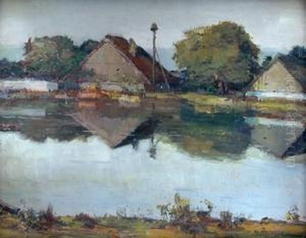 Landscape With Pond. - view 1