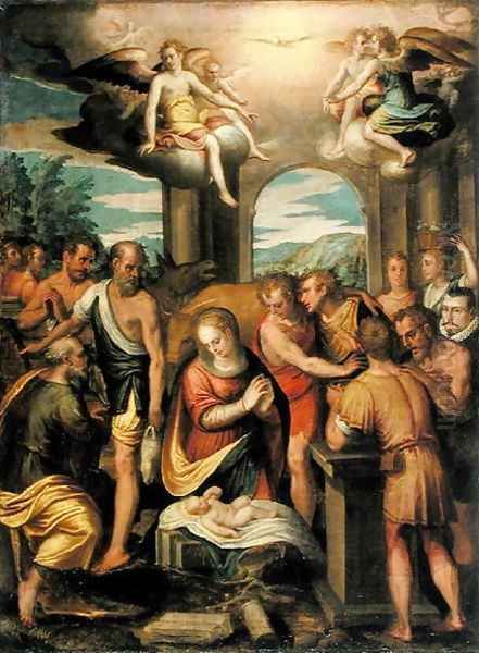 Adoration of the Shepherds, 1582 - view 1