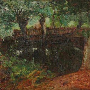 Trees By Water by Alois Kalvoda