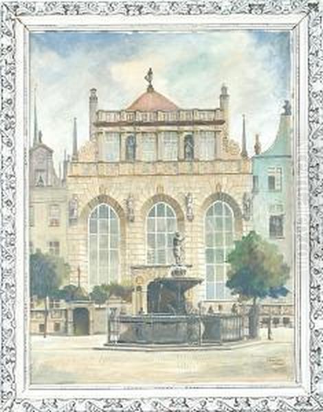 Der Arthushof In Danzig - view 1