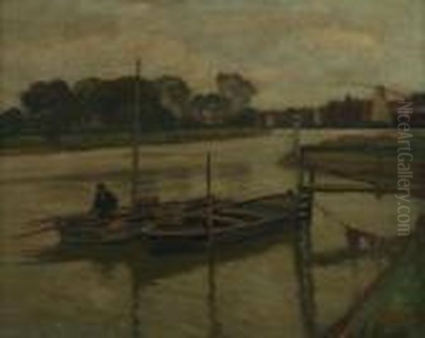 Niederrheinische Fluslandschaft - view 1