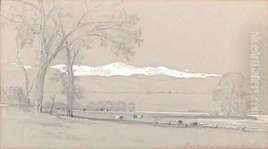 Rocky Mountains Near Denver by John William Casilear