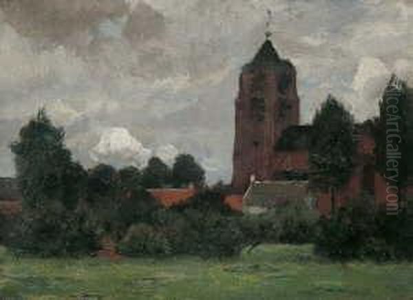 Blick Auf Eine Dorfkirche. - view 1