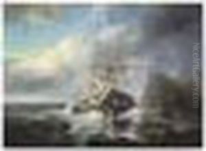 A Ship In Distress Near The English Coast