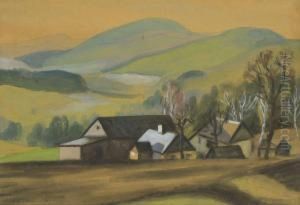 Hugel (bei Holle) by Alexander Kanoldt