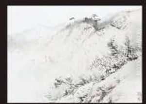 Landscape by Hashimoto Kansetsu