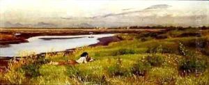 Eraly Morning Fusino near Venice by Edith Ridley Corbet