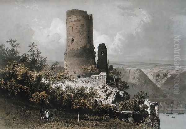 The Cat Tower, Rhine Valley, 1863 - view 1