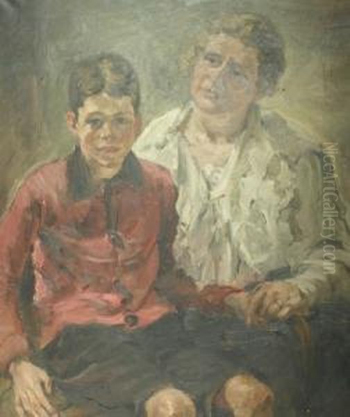 ''portrat Mutter Undsohn'' - view 1