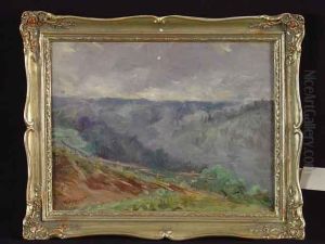 Blick Von Freudenstadt In Ein Schwarzwaldtal by Albert Kappis