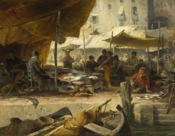 Fischmarkt In Venedig. - view 1