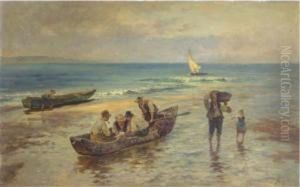 Unloading The Catch by Albert Kappis