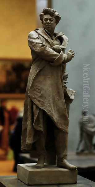Model to a Monument to Alexandre Dumas - view 1