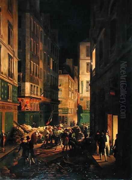 Arrival of Louis-Philippe (1773-1810) at the Palais-Royal, 30th July 1830 - view 1