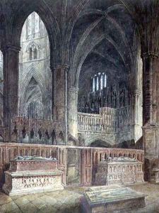 Interior of St.Edmund's Chapel, Westminster Abbey Interior of St.Edmund's Chapel, Westminster Abbey