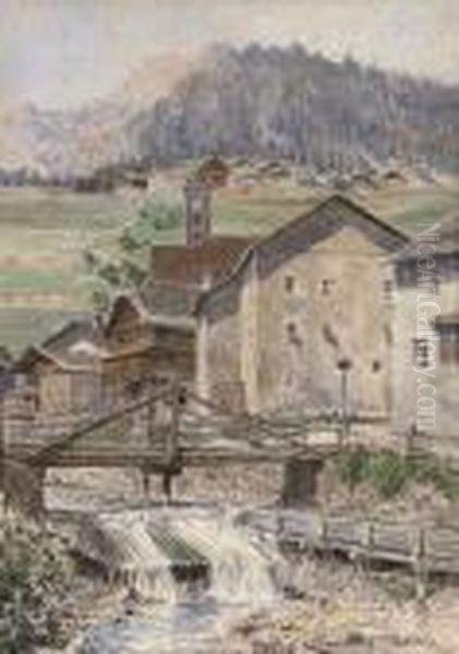 Campitello Fassatal In The Dolomites - view 1