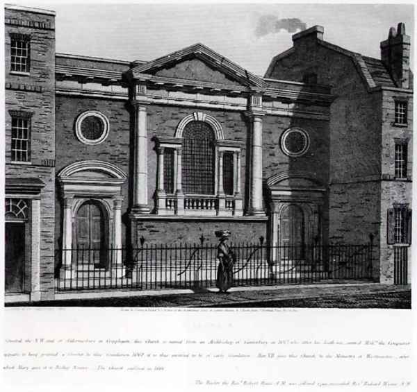 Church of St. Alphage, 1814 - view 1