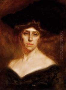 Female Portrait by Bertalan Karlovszky