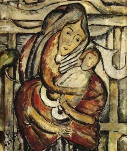 Madonna and Child by Tytus Czyzewski