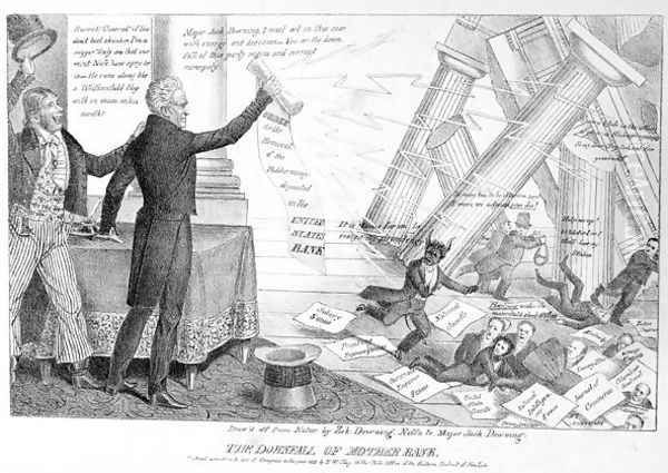 Downfall of Mother Bank, 1833 - view 1