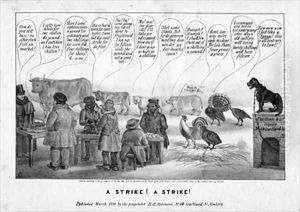 A strike A strike by Edward Williams Clay