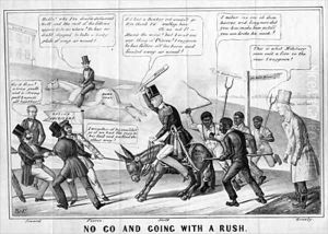No go and going with a rush