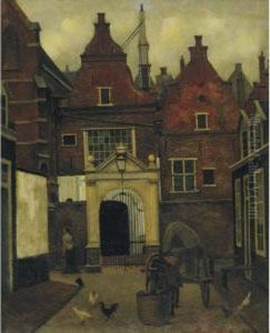 Street In Holland by Eduard Karsen