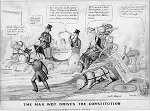 The man wot drives the constitution by Edward Williams Clay