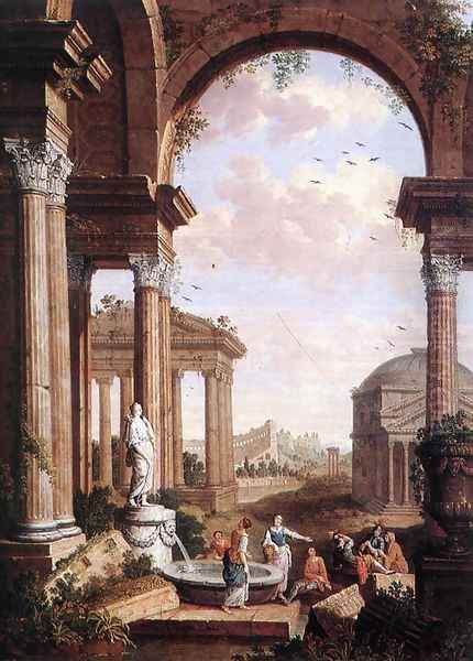 Landscape with Roman Ruins - view 1