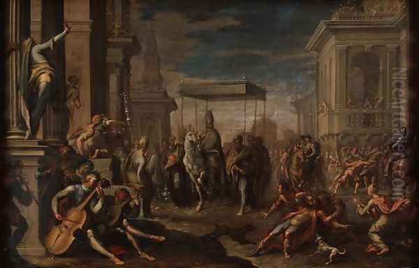 The Miracle of St. Ambrose - view 1