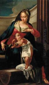 The Madonna and Child by Giambettino Cignaroli