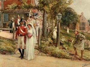 None But The Brave Deserve The Fair, from the Pears Annual, 1915 by James Shaw Crompton
