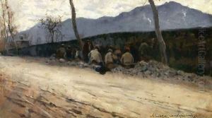 Gli Spaccatori di Pietre by Alceste Campriani