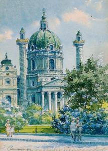 Chiesa Di San Carlo A Vienna - view 1