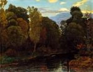 Fluslandschaft by Eduard Kasparides
