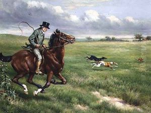 Catch as Catch Can, 1904 by Henry William Carter