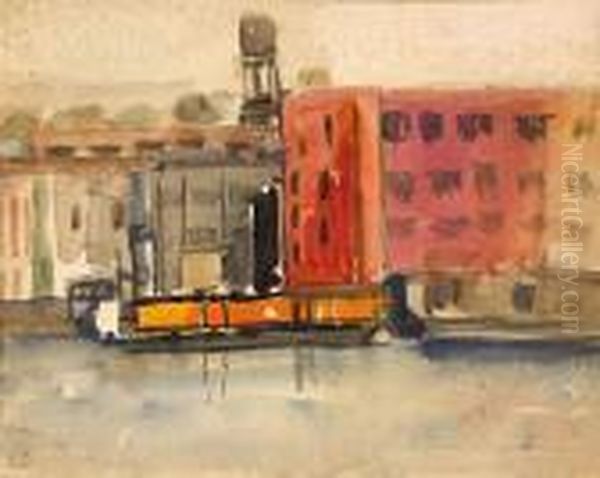 Etude Preparatoire A East River. - view 1