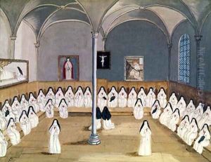 The Sisters of the Abbey from 'L'Abbaye de Port-Royal', c.1710