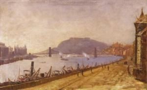 Budapest In The Turn Of The Century by Nandor Katona