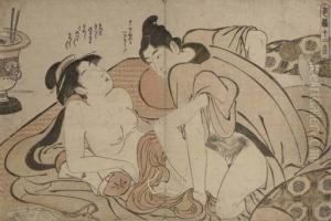 The Art Of Love by Katsukawa Shuncho