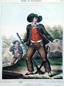 Soldiers of the Vendee at the time of the French Revolution, c.1845 by Charpentier