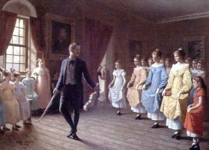 The Dancing Lesson by Hugh Collins