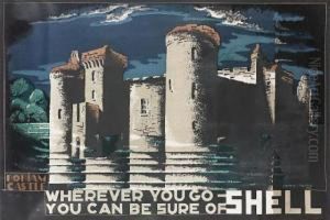 Wherever You Go You Can Be Sure Of Shell by Edward Mcknight Kauffer